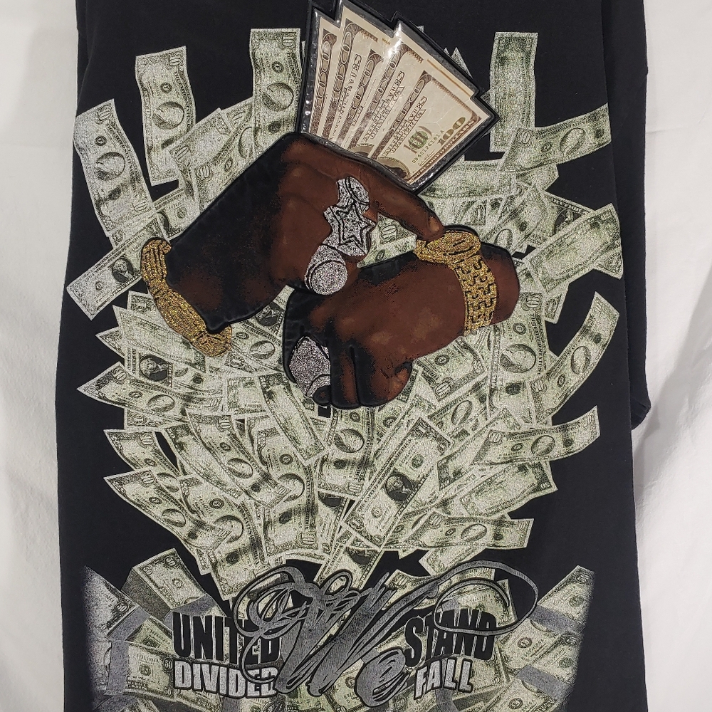 Rare Vintage King Streetwear Raised Textured Logo Oversized Men's 2XL
